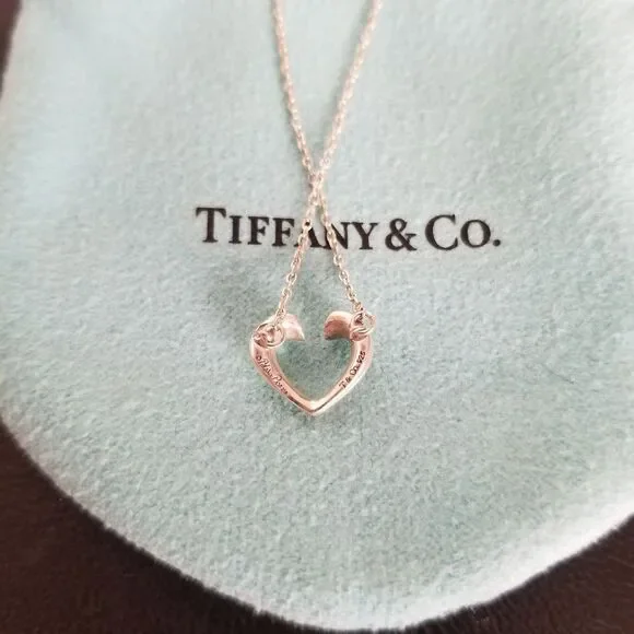 Tiffany & Co. Open Heart Necklace - Picture 2 of 6